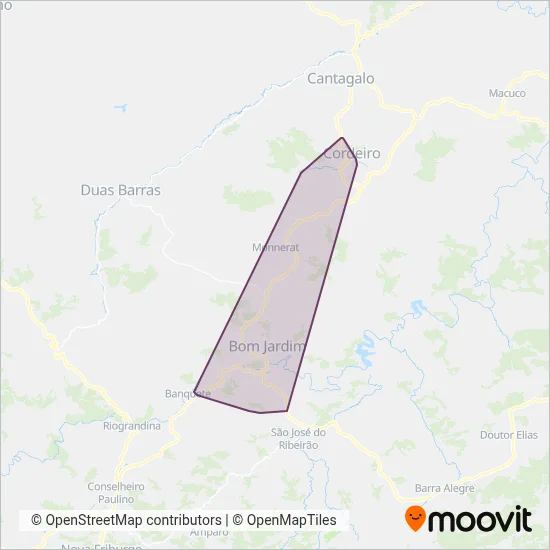Expresso Farinha coverage area map