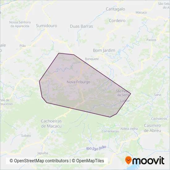 FAOL coverage area map