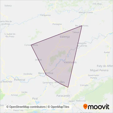 UTIL - União Transporte Interestadual de Luxo coverage area map