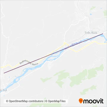 Águia Branca Transportes coverage area map