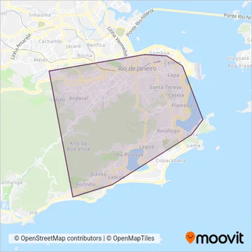 Transurb coverage area map
