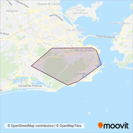 Transurb coverage area map