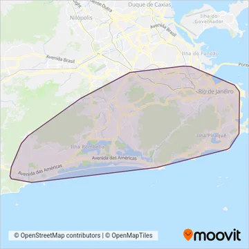 Redentor coverage area map