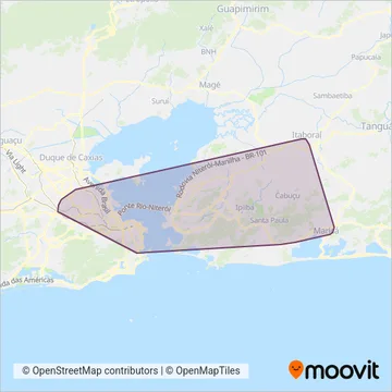 Fagundes coverage area map
