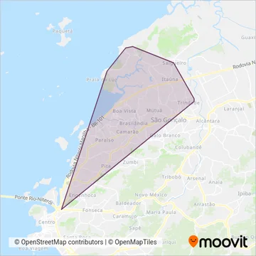 RIO ITA - BR coverage area map