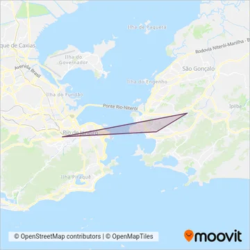 AUTO LOTAÇÃO INGÁ coverage area map