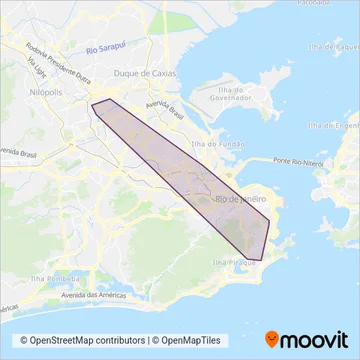STPC -Sistema de Transporte Público Comunitário (Cabritinho) coverage area map