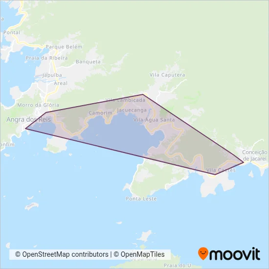 Viação Senhor do Bonfim coverage area map