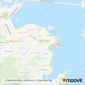 Amarelinho - Tarifa Zero coverage area map