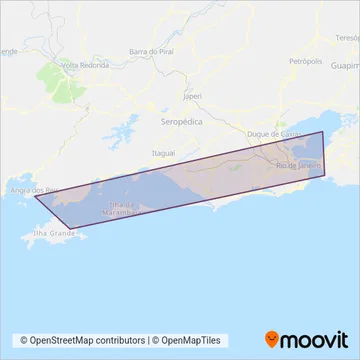 CCR Barcas coverage area map