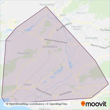Real Rio coverage area map
