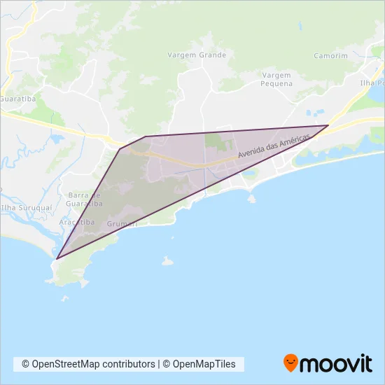 Consórcio SANTA CRUZ coverage area map