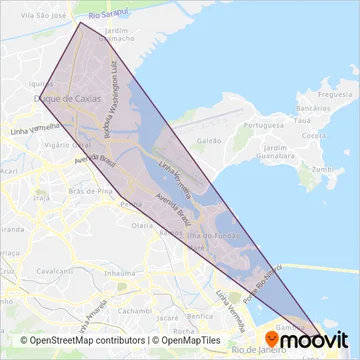 Auto Viação Jurema coverage area map