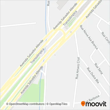 Expresso Recreio (Intermunicipal) coverage area map