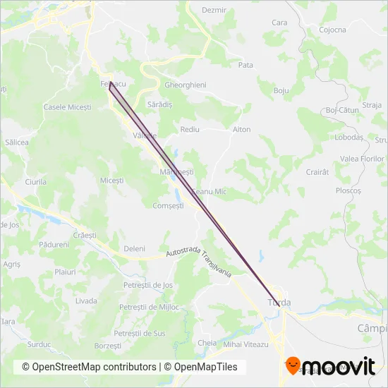 Alis Grup Turda coverage area map