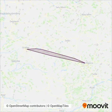 Zonă acoperire CFR Călători