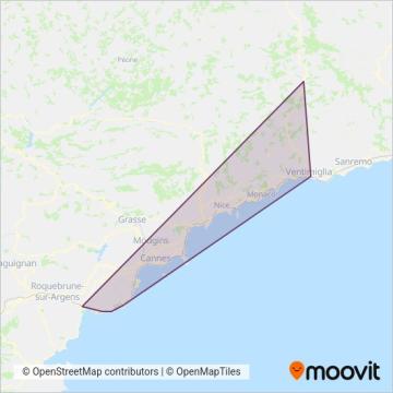 SNCF Voyageurs SA coverage area map
