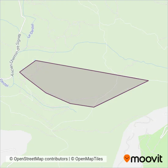 Carte de la zone de couverture de Transp'CAT