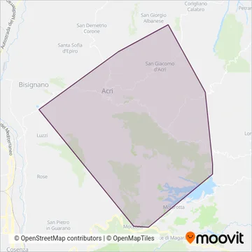 Eredi Zanfini Salvatore coverage area map