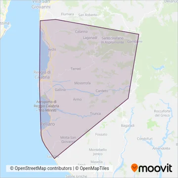 ATAM coverage area map