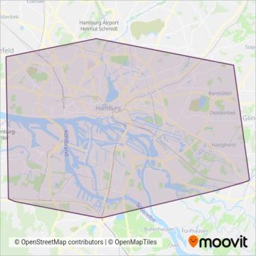 Схема покрытия компании SchnellBusse