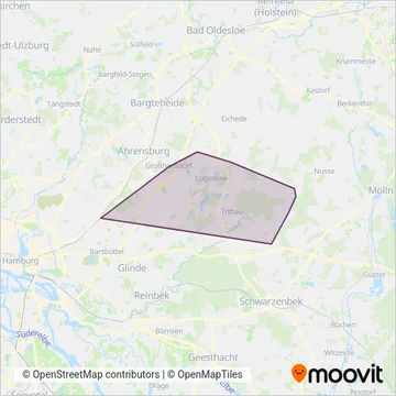 Dahmetal GmbH & Co KG coverage area map