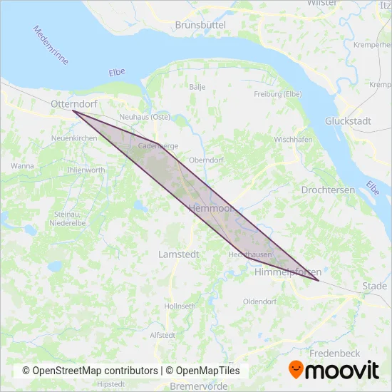 Regionalverkehre Start Deutschland GmbH (Bahn) Verbundsgebiet