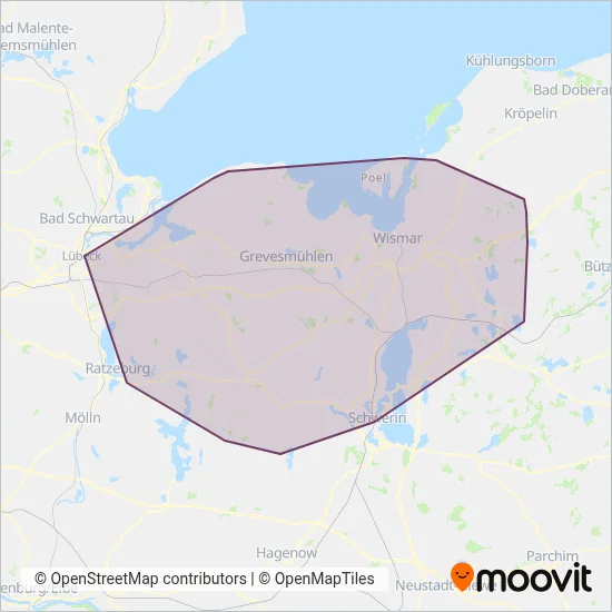 NAHBUS GmbH coverage area map