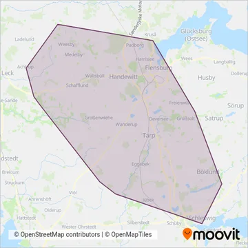 Verkehrsbetriebe Schleswig-Flensburg GmbH Verbundsgebiet