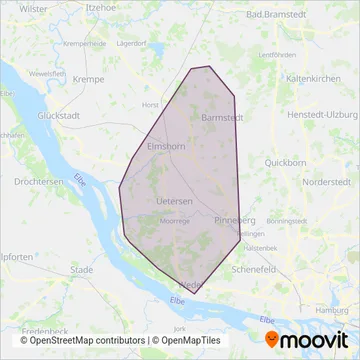 KVIPVH coverage area map