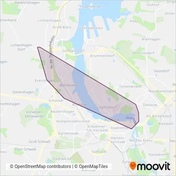 Схема покрытия компании Ersatzverkehr1