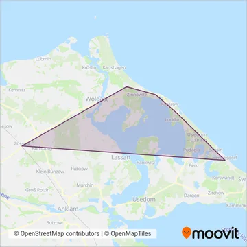 Схема покрытия компании DB-Nahverkehr