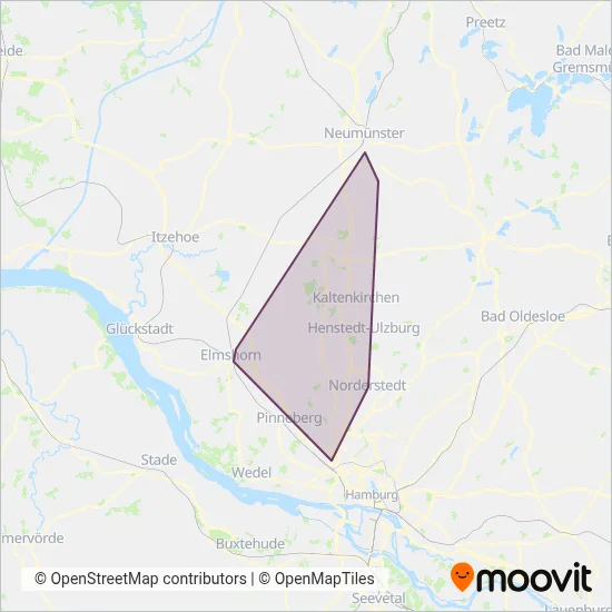 AKN coverage area map