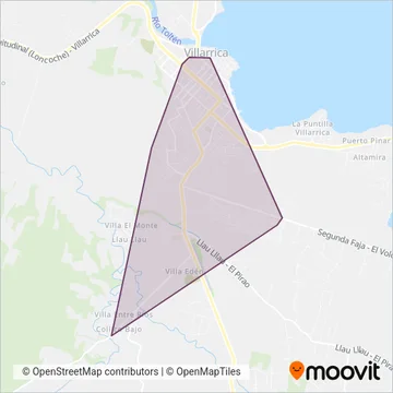 Línea 3 coverage area map