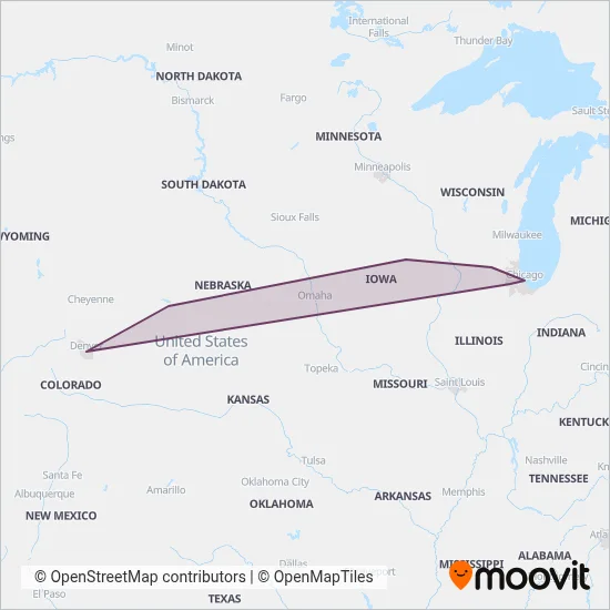 Greyhound-us coverage area map