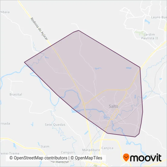 Nardelli coverage area map