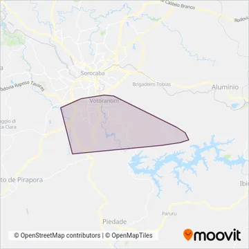 City+ Votorantim coverage area map