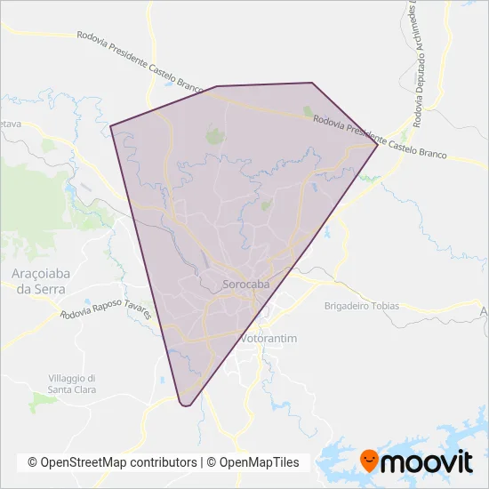 CONSOR coverage area map