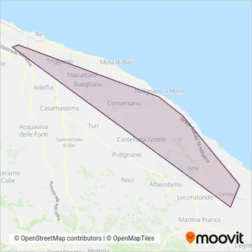 Ciccimarra Sante & Figli s.r.l. coverage area map