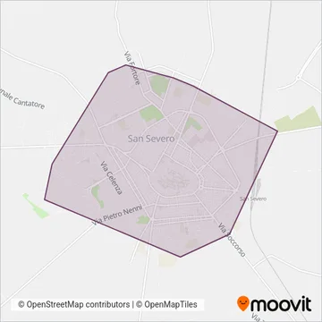 SU San Severo coverage area map