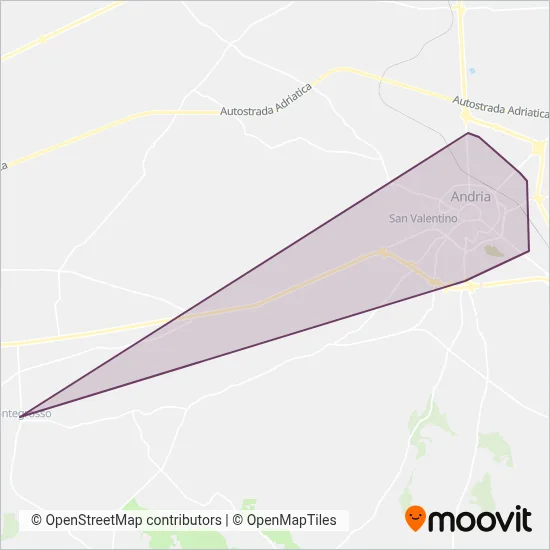 Area coperta dal servizio di A.S.A. S.c.r.l.