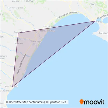 Chiruzzi coverage area map