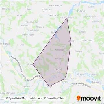 Happy Serv coverage area map