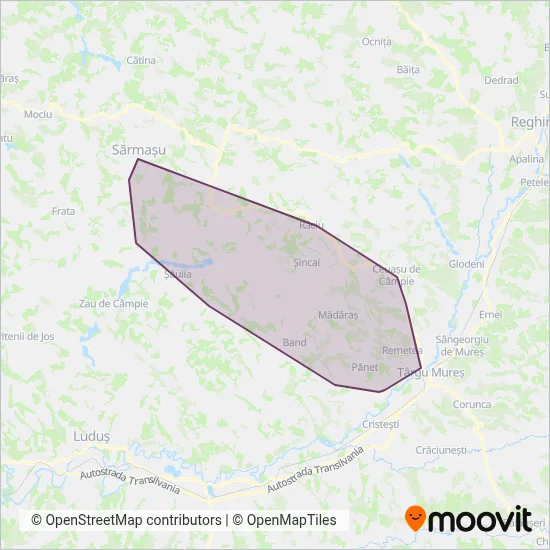 Zonă acoperire Simstel Impex