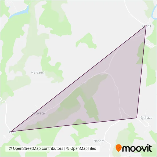 Zonă acoperire Magda Trans SRL