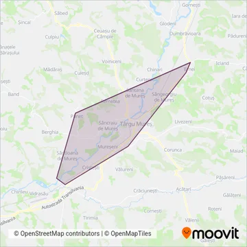 SC Siletina Impex SRL coverage area map