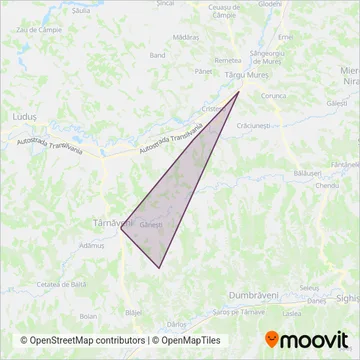 TAR coverage area map