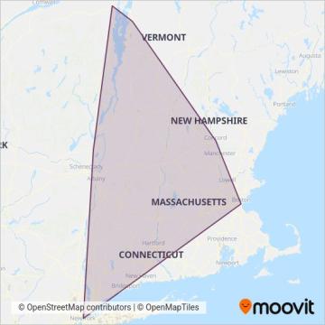 Greyhound-us coverage area map