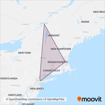 FlixBus-us coverage area map