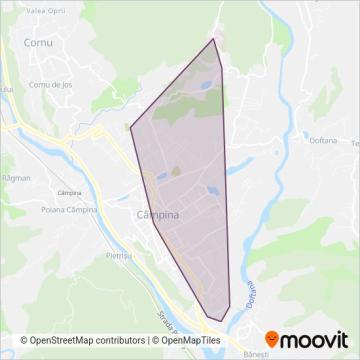 AVE Diana Câmpina coverage area map